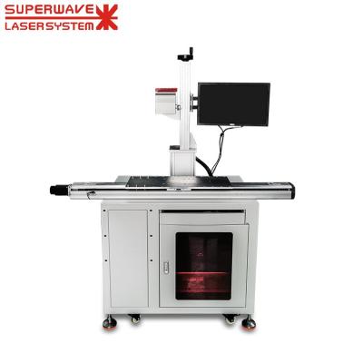 China High Quality Laser Fiber 3D Laser Marking Machine For LOGO Printing On Mental for sale