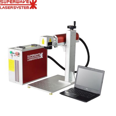 China Gold Desktop Portable Jewelry Machine Marking 20w 30w 50w Fiber Metal Laser Engraving Machine Steel Wholesale Price for sale