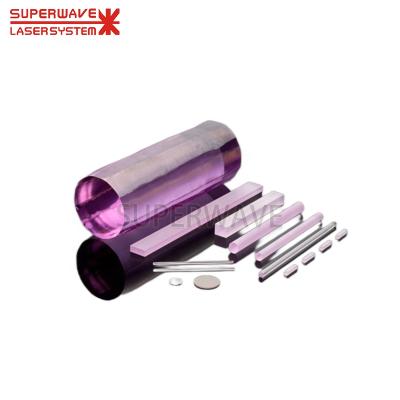 China Laser Welding 1064nm Nd Yag Crystal Laser Rod Laser Crystal Tube for sale