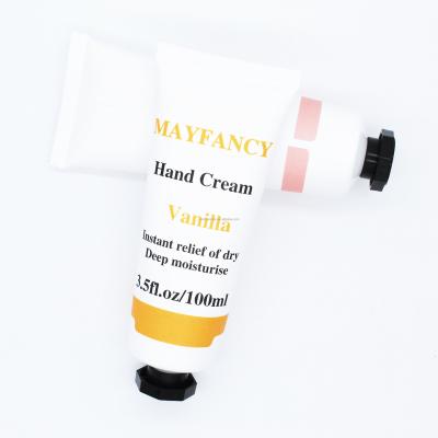 China Factory Wholesale MAYFANCY Whitening Moisturizer Vanilla Scent Hydrating Hand Cream for sale