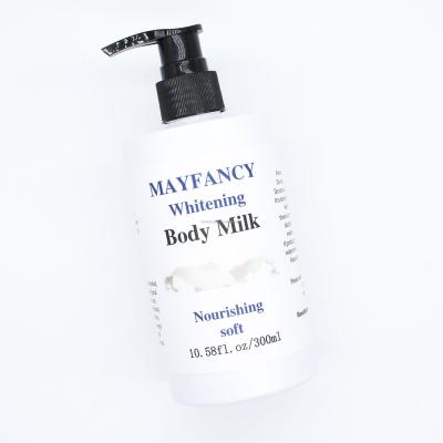 China Factory Wholesale MAYFANCY Q10 Collagen Vitamin E Moisturizer Moisturizing Skin Milk Whitening Body Cream And Lotion for sale