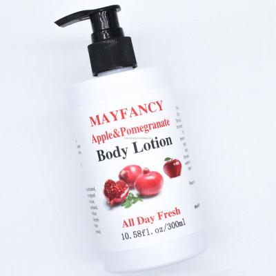 China Factory Wholesale MAYFANCY Q10 Collagen Apple Pomegranate Moisturizer Hydrating Skin Whitening Body Cream And Lotion for sale