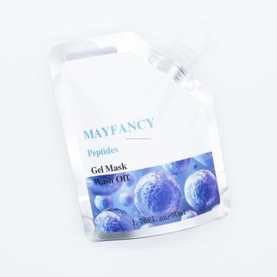 China MAYFANCY Factory Wholesale Moisturizer Moisturizer Hydrating Nutrition Vegan Anti Aging Cruelty Free Beauty Care Peptides Gel Face Mask for sale