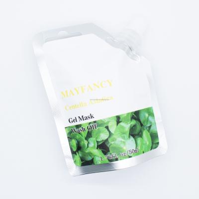 China Factory Wholesale MAYFANCY Vegan Cruelty Free Skin Moisturizer Hydrating Exfoliating Soothing Antioxidant Centella Gel Face Mask for sale