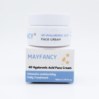 China Mayfancy OEM ODM Anti Aging Skin Care Moisturizing Hydration Whitening Anti Wrinkle Vegan 4D Hyaluronic Acid Anti Aging Face Cream for sale