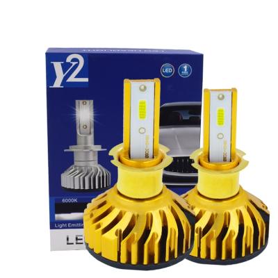 China Automobile Lamp Factory Wholesale Faros Led Para Bulb 50w 8000lm H3 h1 h7 h4 H11 LED Auto Led Headlight For Automobile for sale