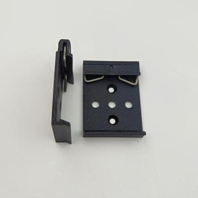 China Wide Din Rail 35mm Aluminum DIN Rail Mounting Clips For 35mm Top Cap Rail for sale