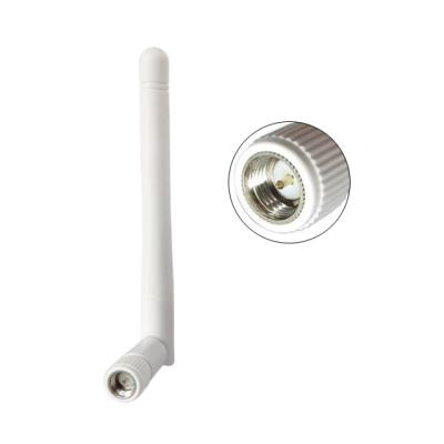 China 2.4G 3 dbi SMA Router Single Frequency Rubber Flexible Folded Wireless Antenna TLM001004-2 for sale