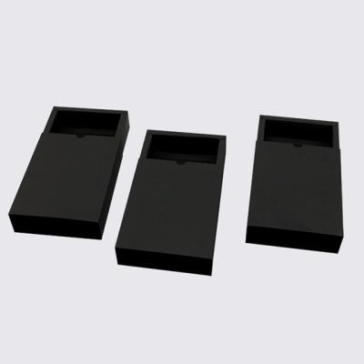 China Recycled Materials Lots Black White Gift Kraft Drawer Box White Gift Cardboard Boxes Cardboard Paper Box for sale