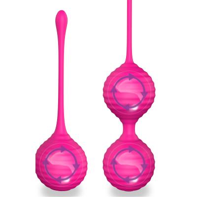 China Kiger Movement S155 Balls Smart Woman Floor Kegel Pelvic Exercise Weighs Medical Soft Silicone Kegel Balls for sale