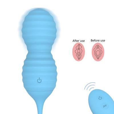 China 9 Vibration Mode S059 Rolling Silicone Bolas Sex Toys Kegel Exercise Device Muscle Pelvic Trainer Kegel Balls Vibrators for sale