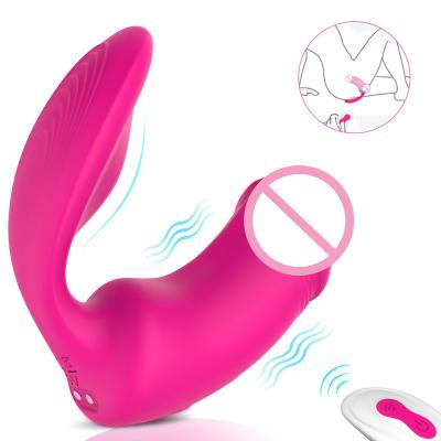 China 9 Mode Vibration Spot Clitoris Anal Sex Clitoris Vibrating Pussy Vibrator Toy Remote Control Massage Bottom Small for sale