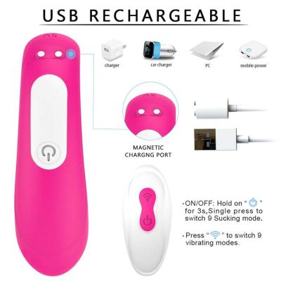 China 2*nine Mode Vibration Clit Vibrator Couples Vibrator Wireless Remote Control Sex Toys China for sale