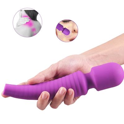 China Nine Vibration Mode Electric Handheld Vibrator Girl Adult Vaibretor Wireless Sex Toys for sale