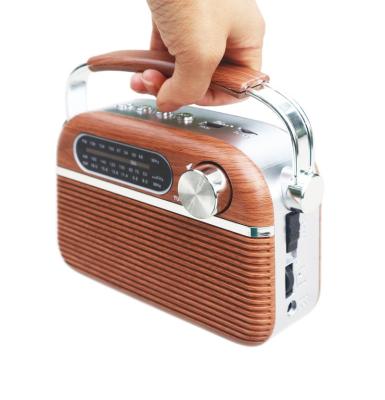 China Good Quality PORTABLE PORTABLE Multiband Low Price Retro Old Radio Low Price Manufacture BSCI Radio for sale