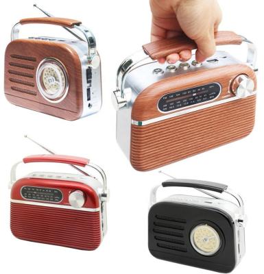 China Portable Radio PORTABLE retro hotsell popular high quality radio speaker for sale