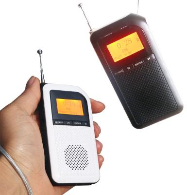 China Good quality dab+ fm radio PORTABLE portable small radio pocket digital radio for sale