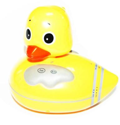 China Yellow Color Waterproof IPX5 Class Waterproof Duck Shaped Shower Radio IPX5 Shower Radio for sale