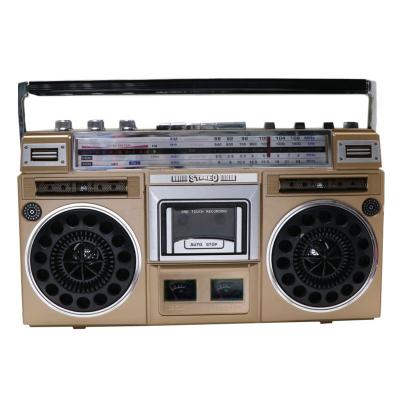 China Cassette recorder player mode VCR with AM AUX fm switch radio. IN Walkman Cassette Player Support USB TF Music Play 442X253x152MM for sale