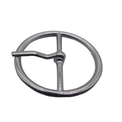 China High End High Quality And Durable Customized Nickel Free Hot Selling Side Release Metal Belt Round Buckle for sale