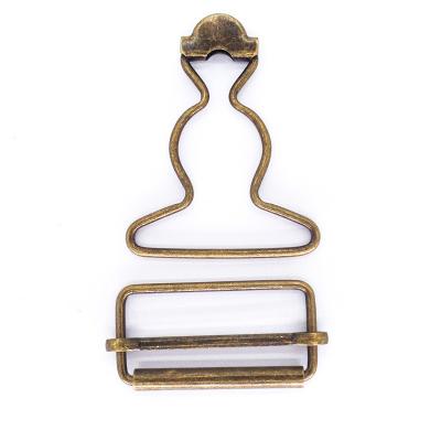 China High Quality Metal Alloy Gourd Shape Bags Buckle For Clothing for sale