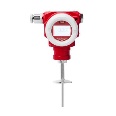 China Equipment Bearing IP67 4-20mA Waterproof Temperature Transmitter With LCD Display 316L Probe for sale