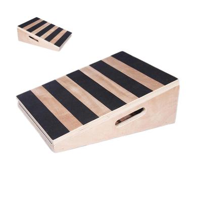 China Eco-Friendly Hot Selling Wooden Oblique Board Home Fitness Equipment , Durable and Favorable Adjustable Oblique Board Exercise for sale