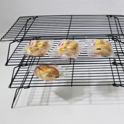 China New Products Stainless Steel GIBBON Baking Fits Half Sheet Pans Cool Cookies Stainless Steel Baking Rack for sale