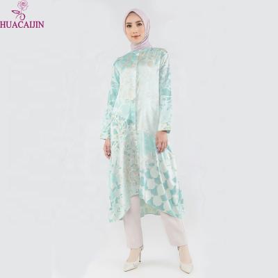 China Blouse Women Loose Casual High Quality Cotton Linen Muslim Tunic Ladies Arab Muslim Tops For Women Middle East Four Seasons Casual Life for sale