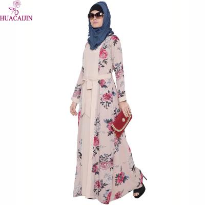 China Casual Modern Muslim Fashion High Quality Women Dress Cheap Casual Kaftan Dress Long Sleeve Ethnic Clothing for sale