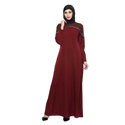 China Modest Muslimah Styling Fashion Black Abaya for Islamic Muslim Causal Women's Clothing Abaya Simple Sweet Turkish Style Ladies for sale