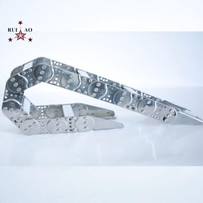 China Stainless steel load bearing steel drag carrier tlg cable cnc machine tool chain track steel for sale