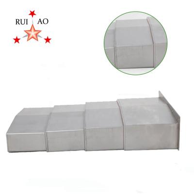 China Protective Guard Steel Telescopic Cover Machine CNC Cover Gussets Steel Cover for sale