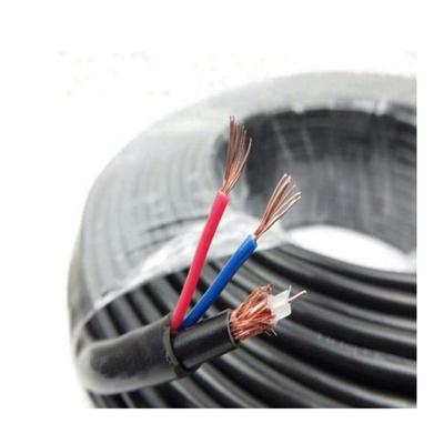 중국 RG59+2C Power CCTV Camera Coaxial Cable Customized Color Telecommunication Cable 판매용