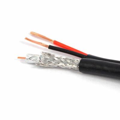 China Rg6 Power CCTV Camera Coaxial Cable Customized Color Telecommunication Cable for sale