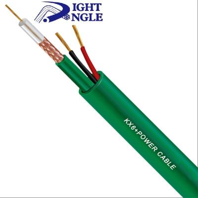 Chine Competitive Low Loss Wholesale KX6 KX7+2alim Covered KX6+2C KX7+2C Coaxial Cable à vendre