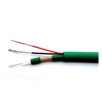 China Green PVC cable French Morocco Standard KX6 coaxial cable KX7 cable for cctv camera for sale