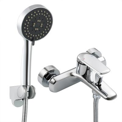 China Without Chrome Luxury Bathroom Good Quality Slide Bar Design Bathtub Mixer Tap Brass for sale