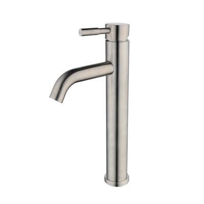 China Hot Sense Faucets Stainless Steel Automobile Cold Water Production Mixer Tap Hot Sense For Basin for sale