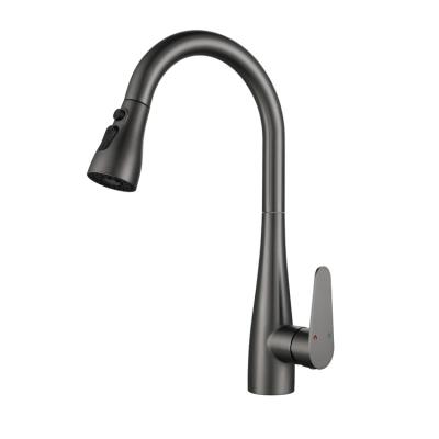 China Pull Out New Modern Style 304 Spray Stainless Steel Kitchen Faucets Pull Out Pull Down Kitchen Mixer Sink Faucet Sink Kitchen Faucets With Sprayer for sale