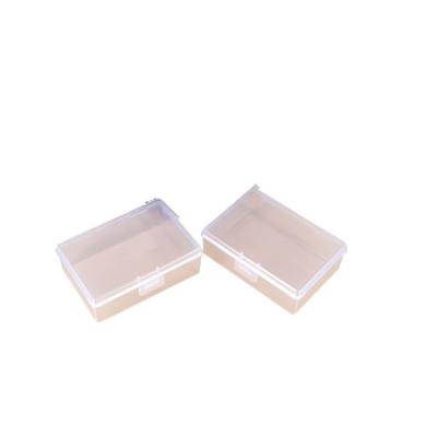 China D725 Blank Card Sticker Square PP Buckle Box Recyclable Plastic Packing Manual Storage Box For Fishing Tackle Parts Sold By Manufacturers for sale