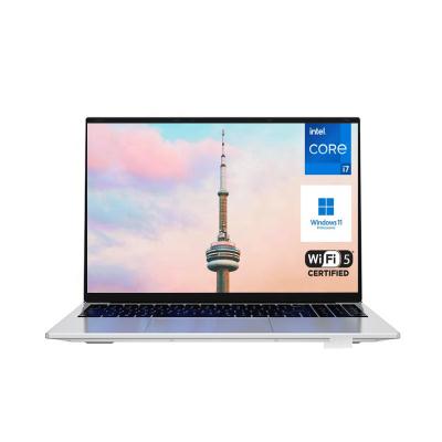 China Metal Intel Core i7 15.6 Inch 8 16 32 Quad Core Loptops School Home Use Design Computer Laptop Gigabyte RAM 512GB 1 TB SSD for sale