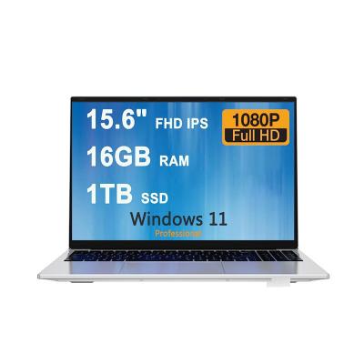 China Shop 15.6 Inch 8GB 16GB RAM 512MB 1TB Cheap Computers SSD Metal Core i7 i5 10th 11th Generation Laptop Notebook for sale