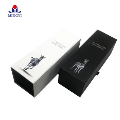 China Custom High Quality Luxury China Whiskey Paper Cardboard Logo Printed Personalized Blank Luxury Corrugated Gift Box Wine Packaging for sale