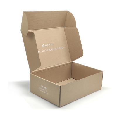 China Recyclable Custom Corrugate Car Panel Brown Kraft Corrugated Mailer Box Custom for sale