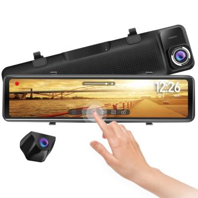 China Wholesale 12 inch rear view mirror dash cam dual 1080P front and rear recording car camera UD-996L for sale