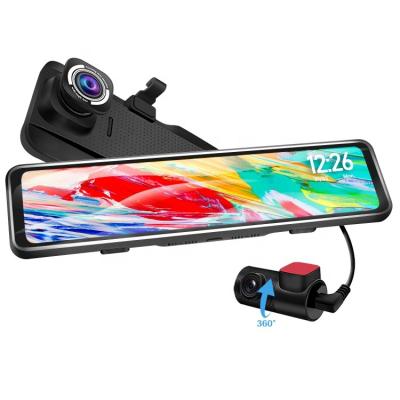 China Hot Selling 12 Inch Rear View Camera Car VCR Lens Right Side Mirror Dash Camera Dual Driving UD-997R for sale