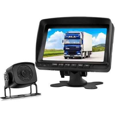 China Easy Install HD Truck Backup Camera Position With 7 Inch UD30X Monitor Parking Lines for sale