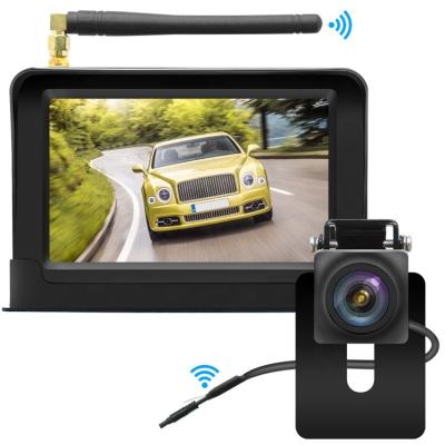 China Hot Selling Radio Backup Reversing Camera With 5 Inch LCD Monitor Waterproof 5 Inch Color Control for sale