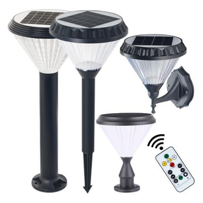 China Dual MPPT Advanced Charging LAP Modern Ip Controller 65 Waterproof Led Solar Powered Outdoor Solar Garden Lights for sale